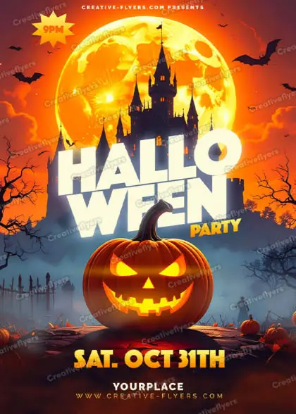 halloween invitation template