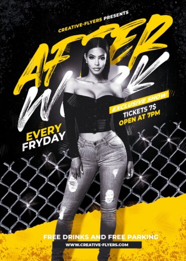 After Work Party Flyers