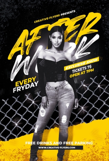After Work Party Flyers