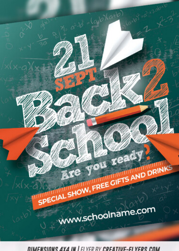 Back to School Flyer