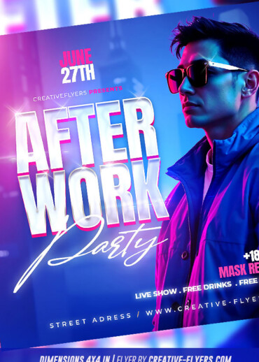 After Work Party Flyer