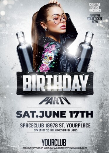Birthday Flyer Design