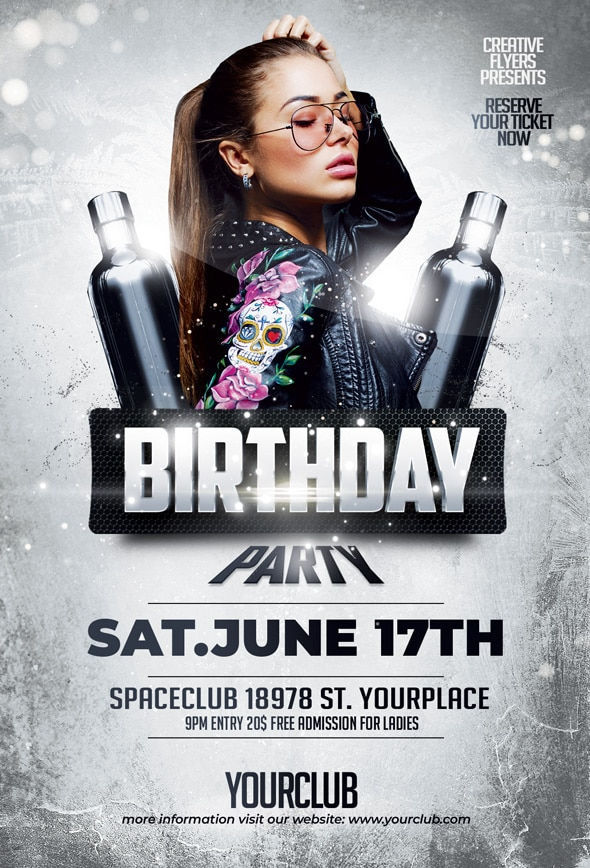 Birthday Flyer Design