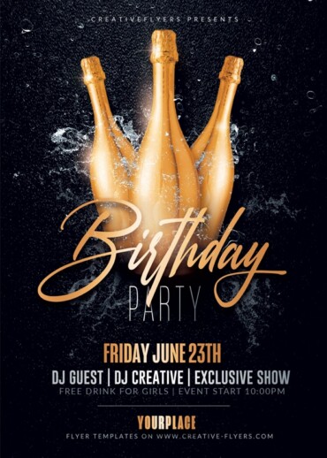 Birthday Party Flyer