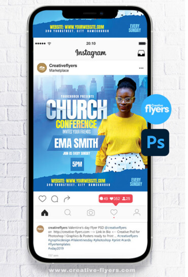 Church Conference Flyer_3 Church Flyer design