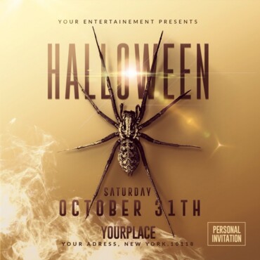 Classy Halloween Flyer