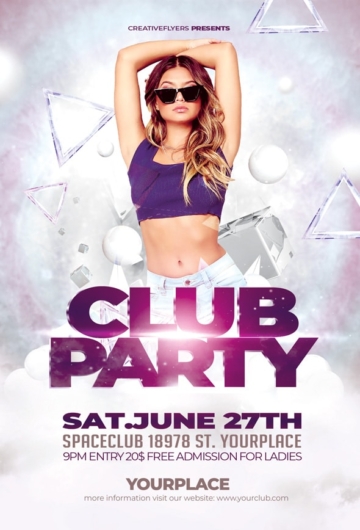 Club Party Flyer Design