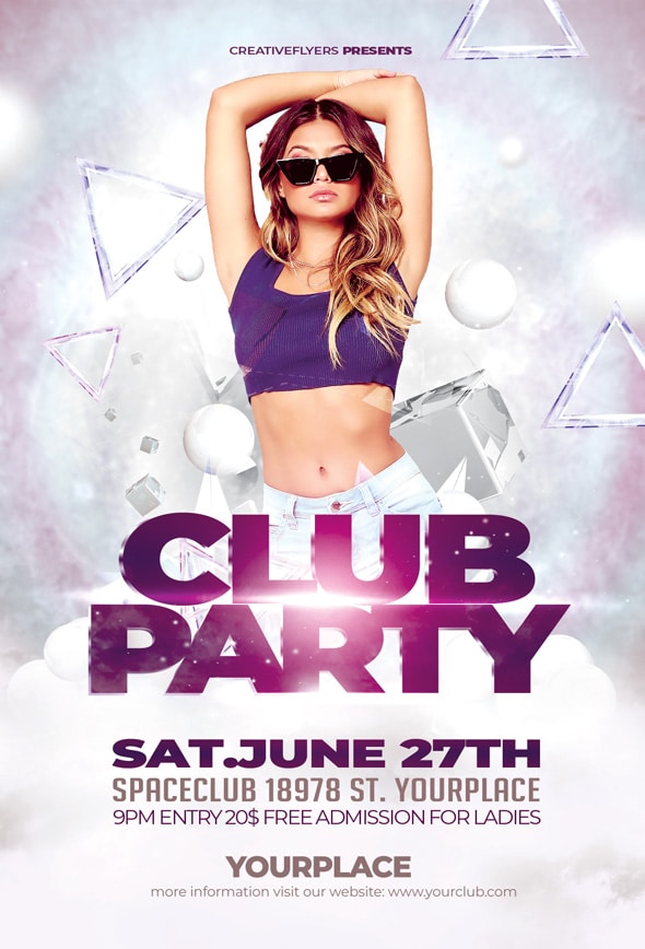 Club Party Flyer Design
