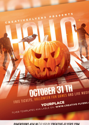 Halloween Photoshop Flyer