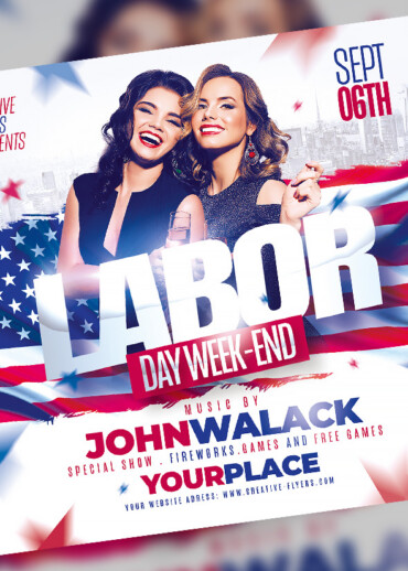 Labor Day Flyer Template
