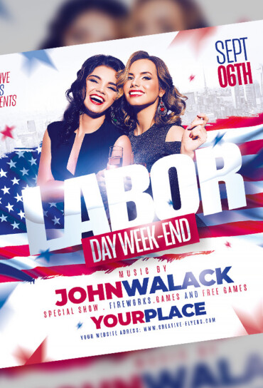 Labor Day Flyer Template