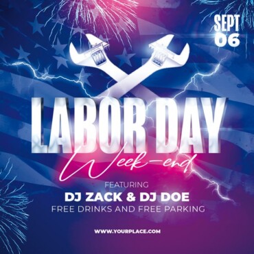 Labor Day Fyer Design