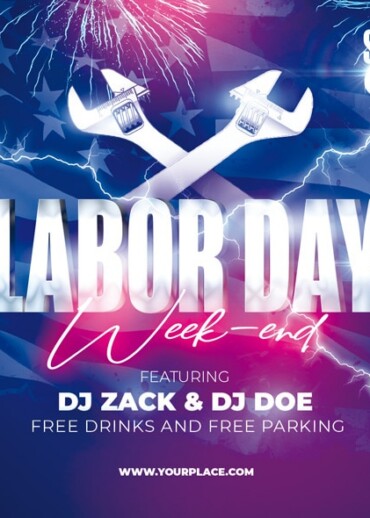 Labor Day Fyer Design