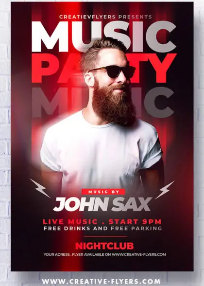 Party Flyer PSD