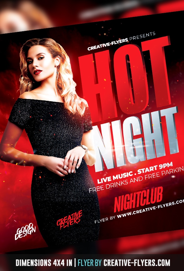 Club Party Flyer Design