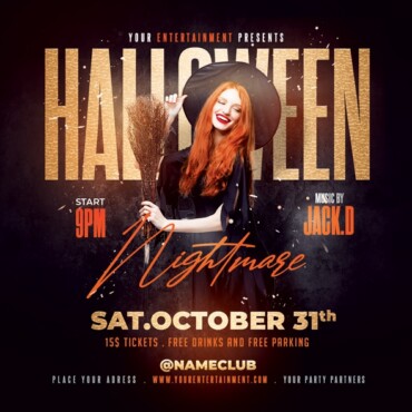 Halloween Flyer template