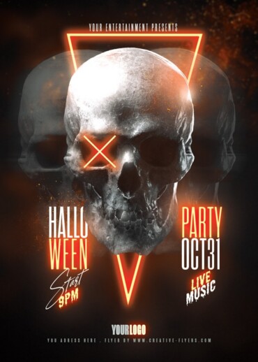Halloween Party Flyer
