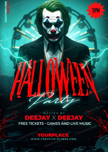 Dark Circus Flyer Design