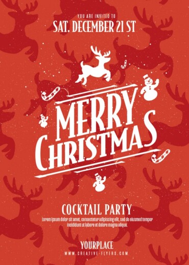 Christmas Card invitation