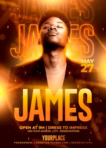 Flyer Design for Nightclub