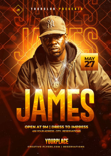 Hip Hop Flyer Template