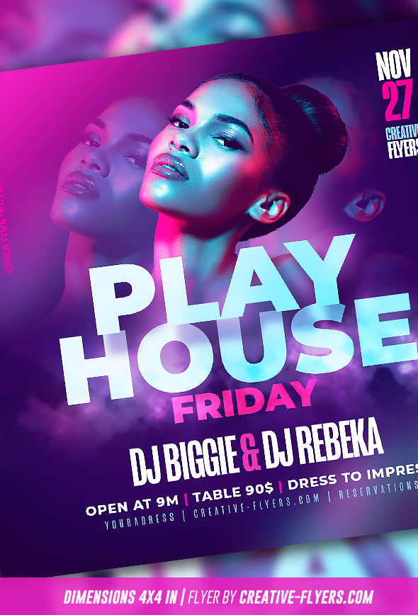 Nightclub Flyer to download