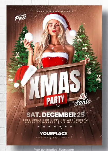 Creative Holiday Party Visual