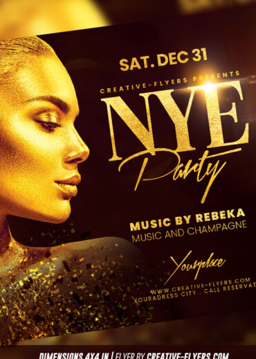 New year'eve flyer