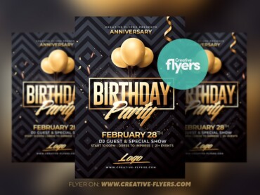 Birthday Psd Flyer 2 Birthday Psd Flyer