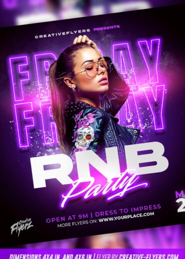 Rnb Flyer Design