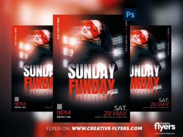 Nightclub Party Flyer template