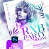 Vibrant RNB flyer template