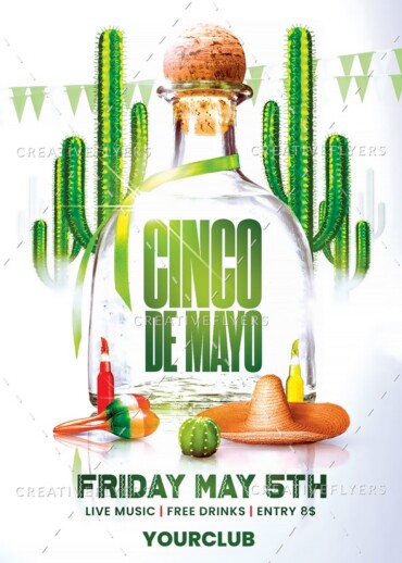 Cinco De Mayo Party Flyer