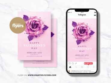 Elegant Valentine's Day Invitation 2