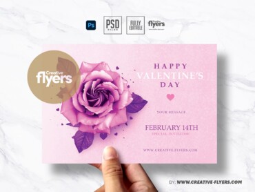 Elegant Valentine's Day Invitation 3 Elegant Valentine's Day Invitation