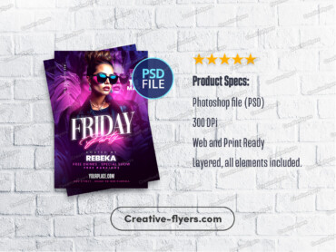 Glamorous Look for Party Flyers (2)