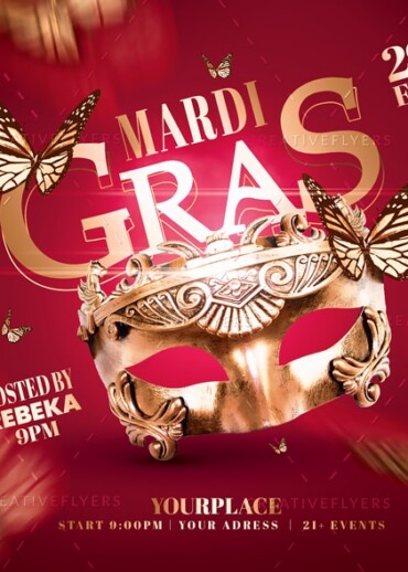 Mardi Gras Flyer