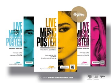 Music Posters cover Creative Music Posters