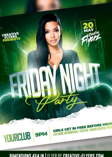 Nightclub PSD Flyer Template