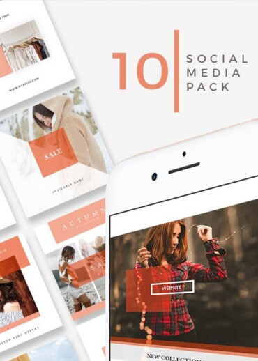 Social Media Graphic Pack for Instagram