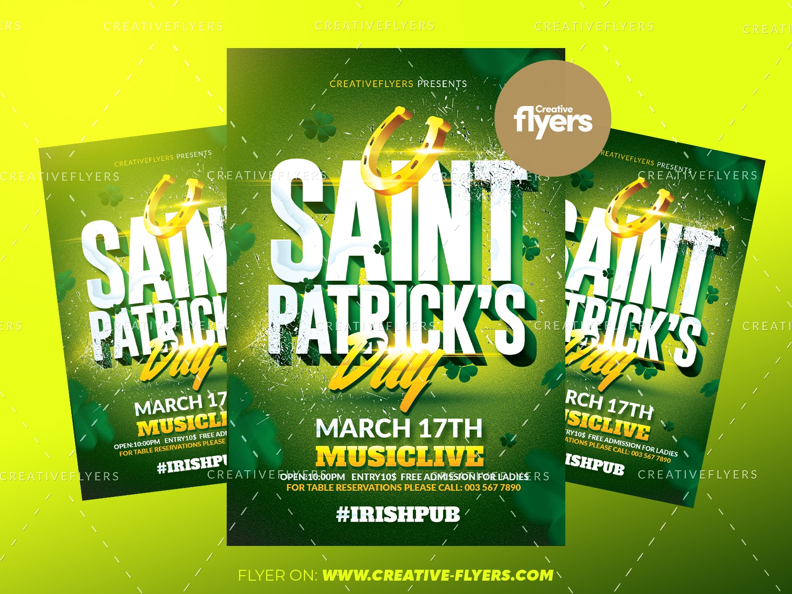 St Patrick’s Day Flyer Template St Patrick’s Day Flyer Template
