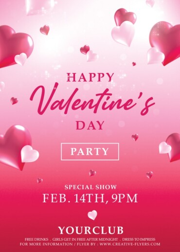 Valentine's Day Card Invitation