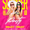 Bold Summer Party Flyer Design