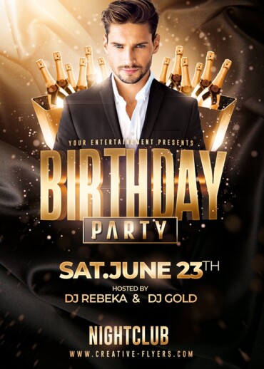 Birthday Party Flyer