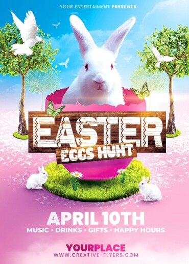 Easter Flyer Design