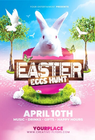 Easter Flyer Design