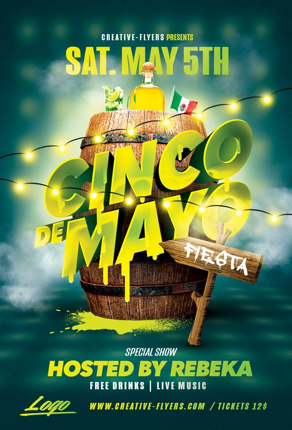 5 de Mayo Flyer Design