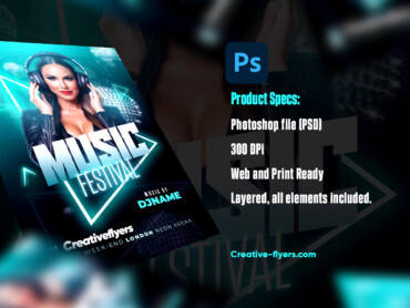 Electro Music Festival Poster (3)