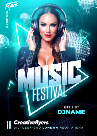 Electro Music Festival Poster