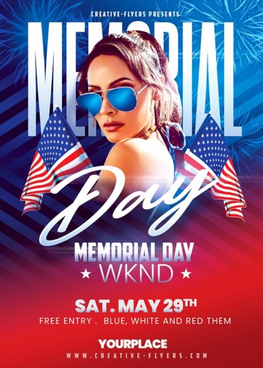 Memorial Day Flyer